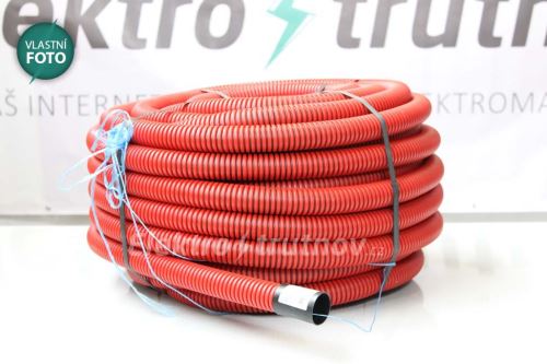 Kopos KF 09040 BA červená chránička kabelu do země trubka KOPOFLEX 40/32