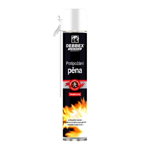 Den Braven protipožární PUR pěna do okenních a dveřních rámů 750 ml trubičková