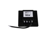 LED černé orientační svítidlo vestavné, vhodné ke schodům, 0,6W, IP20, 230V do krabic KU 68 (3)