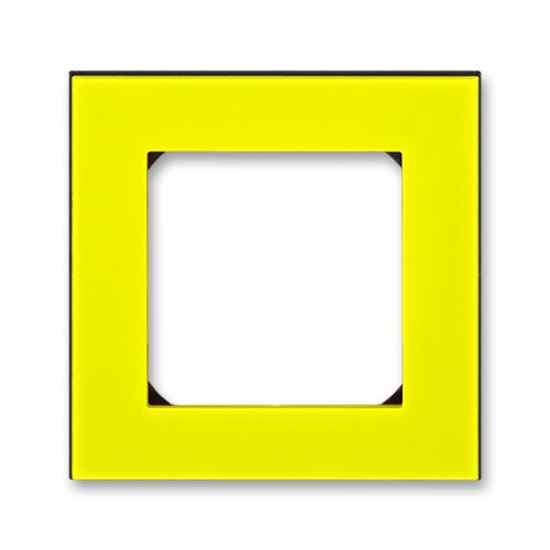 ABB 3901H-A05010 64 Rámeček jednonásobný LEVIT žlutá/kouřová černá