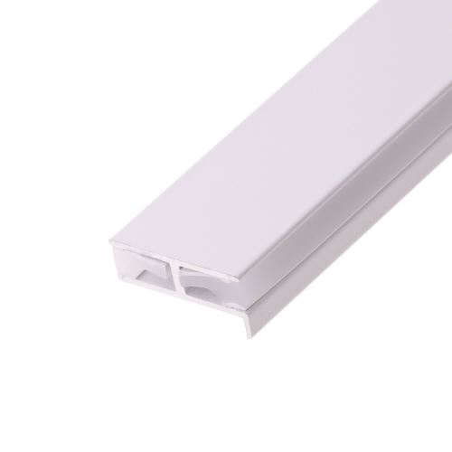 LED profil 2SP-W pro osvětlení polic, bilý, profil s krytem