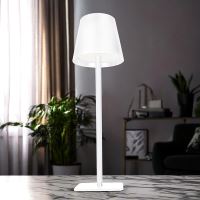Solight WO69-W Lucca stolní lampička, nabijecí, 120lm, se stmívaním, bílá (2)