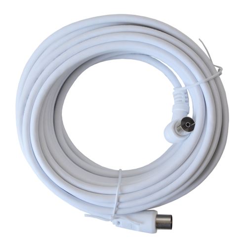 GETI Anténní koaxiální kabel včetně koncovek 7,5m