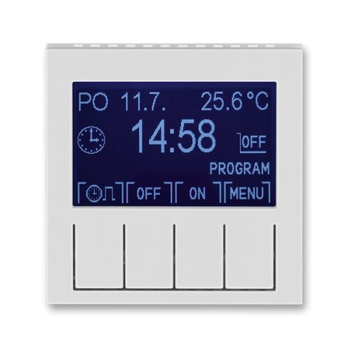 ABB 3292H-A20301 16 LEVIT Hodiny spínací programovatelné šedá/bílá