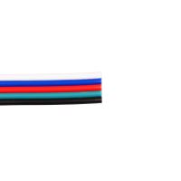RGB kabel plochý vhodný pro RGBW pásky, 5x0,3mm2 (1)