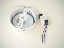 Přisazený LED panel 6W kulatý 115mm 6000K 490-510lm (2)
