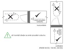 RSKW 125 zpětná klapka s magnetem a lamelou ze silikonu /4771389/ (5)