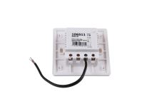 LED bílé orientační svítidlo vestavné, vhodné ke schodům, 0,6W, IP20, 230V do krabic KU 68 (3)