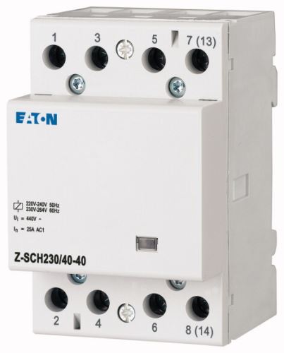 Eaton Z-SCH230/40-40 230V AC instalační stykač 40A 4Z 248852
