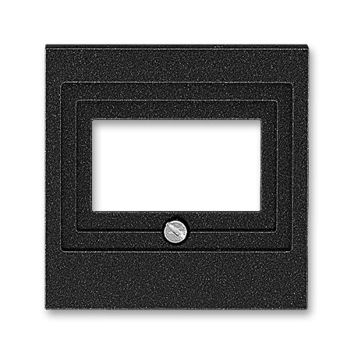 ABB 5014H-A00040 63 LEVIT Kryt zásuvky reproduktorové, komunikační, USB onyx