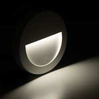 LED bílé orientační svítidlo vestavné CW, 3W, IP65, 230V (8)