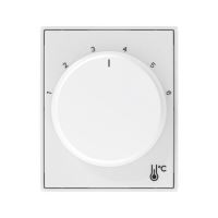 ABB 3292E-A00300 01 Time®, Time ®Arbo Kryt termostatu prostorového s otočným ovladačem, bílá / ledová bílá