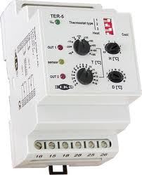 ELKO TER-4 termostat dvojitý na DIN -40° - +110°C 230V/24V AC/DC