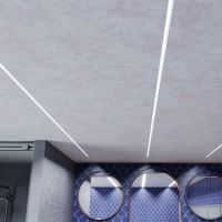 LED profil SDK1 stříbrný do sádrokartonu (10)
