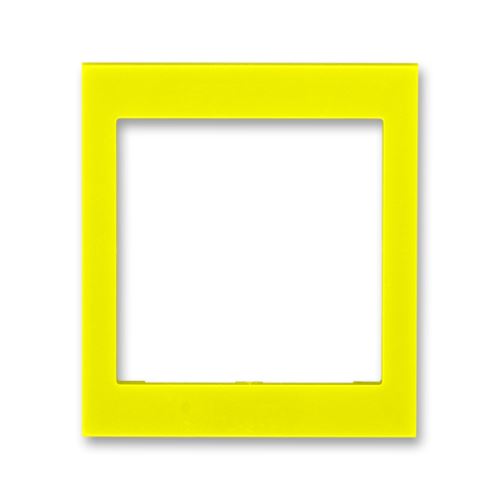 ABB 3901H-A00355 64 Kryt rámečku s otvorem 55x55, střední LEVIT žlutá