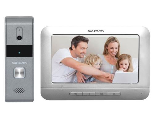 Hikvision DS-KIS203 analogová povrchová sada domovního vrátného videotelefonu pro komunikaci ke dveřím
