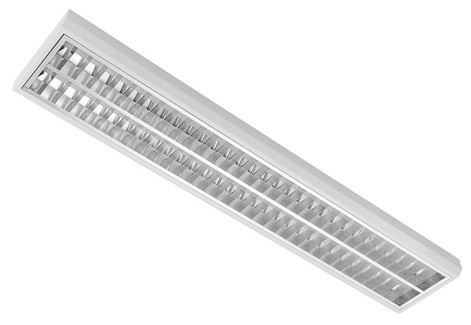 Stropní LED svítidlo MODUS 37W, 4600lm, denní bílá 4000K, pro stropní i závěsnou montáž, IP20, bílé s ocelovým krytem