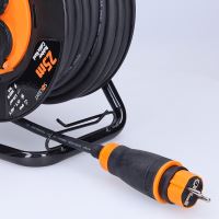 SOLIGHT PB41 prodlužovací kabel 3x2,5 na bubnu 25m gumový IP44 (6)
