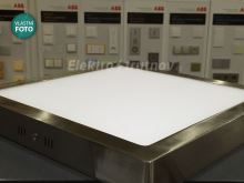 GREENLUX FENIX-S LED panel přisažený matný chrom 18W 1350lm hranaté (opravdu kovové svítidlo) (3)