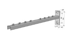 Nosník NPZM 500 "GZ" - pro žlab 500/50; 500/100 ARK-215150 (2)