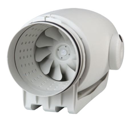 Soler&Palau TD 350/125 SILENT ventilátor dvouotáčkový potrubní - kuličková ložiska, tichý chod 125mm IP44