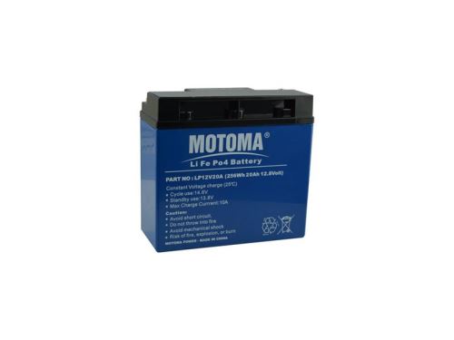 MOTOMA baterie LiFePO4 12V/20Ah pro solární elektrárny