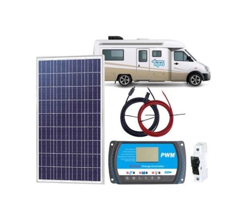 Solarfarm 340Wp kompletní solární systém pro karavan, chalupu