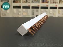 Noark Propojovací lišta, 3fázová, 10mm2, 63A, 12 modulů, včetně koncových krytů BBU 3L 10 M12 EC /101450/ (2)
