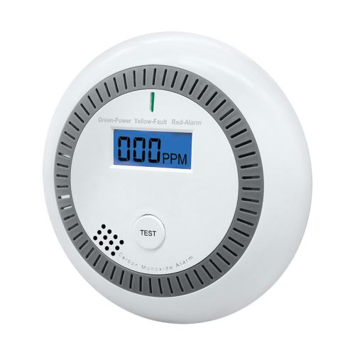 SOLIGHT 1D31A detektor spalin CO s alarmem o 85dB napájení na 3x AAA baterie
