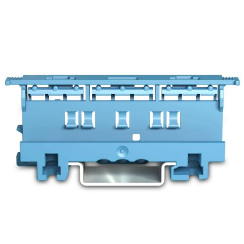 Wago modrý držák 221-500/000-006 otevíracích svorek na lištu DIN