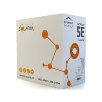 Solarix SXKD-5E-FTP-PE CAT5E  Datový kabel stíněný venkovní,černý /27655192/ (305m = balení) (1)