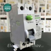 Noark Proudový chránič Ex9L-N 2P 40A 300mA /108358/, Icn=6kA, 2pól, In=25A, IΔn=300mA, typ A /Náhrada za 108323/ (2)