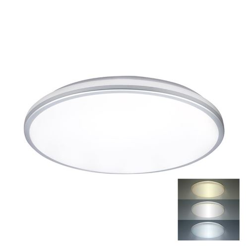 SOLIGHT LED WO797 osvětlení vhodné do koupelny díky krytí IP54, 230V/24W, 2150lm, 38cm, možnost volby barvy světla
