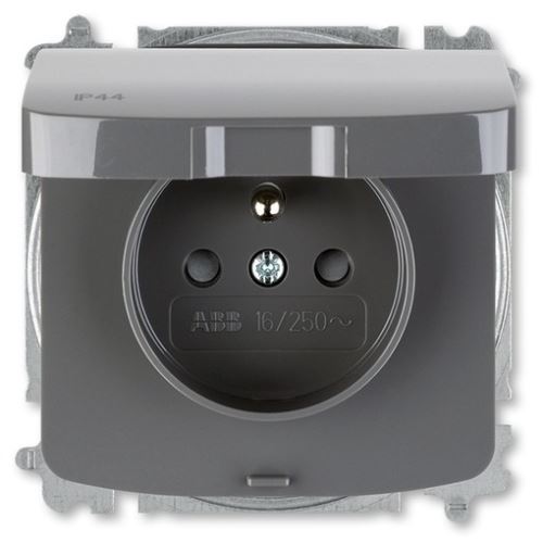 ABB 6619A-A06997 S2 Tango® zásuvka jednonásobná IP 44 zapuštěná béžová bez rámečku bezšroubové náhrada za 5519A-A02997 S2