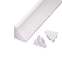 LED hliníkový profil R6W bílý rohový (2)