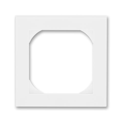 ABB 3901H-A05510 03 LEVIT Rámeček jednonásobný s otvorem 55x55 bílá/bílá
