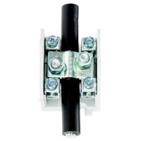 Eleman OBL 25/16-1 PE stoupací jednopolový blok na DIN lištu zelený PE max 101A /1008711/ (2)