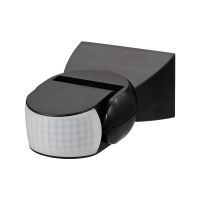 GETI GS1103B pohybové čidlo pro LED 180° na stěnu černé 12m IP65 230V 10s-15m