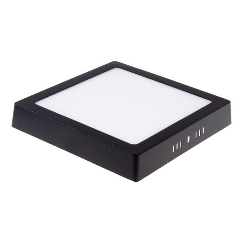 Přisazený LED panel 24W čtverec černý 300x300mm /BPS24 -LED/