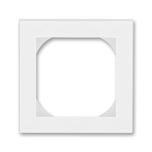 ABB 3901H-A05510 01 LEVIT Rámeček jednonásobný s otvorem 55x55 bílá/ledová bílá