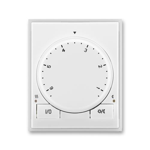 ABB 3292E-A10101 01 ELEMENT/TIME termostat bílá/ledověbílá