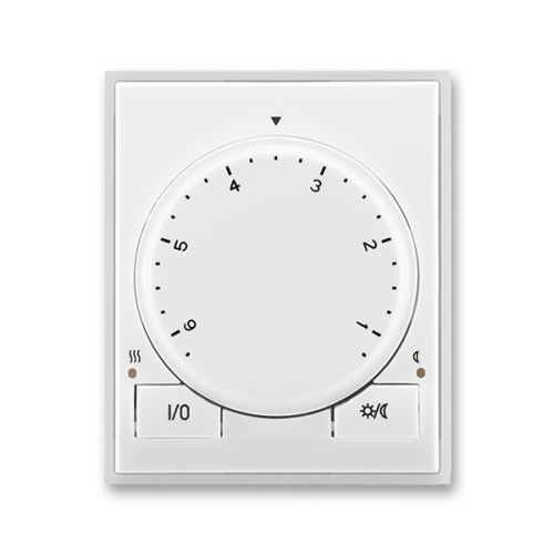 ABB 3292E-A10101 01 termostat ELEMENT/TIME bílá/ledověbílá