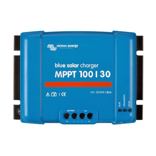 Victron Energy Solární regulátor MPPT 100V/30A s Bluetooth je robusní a rychlý regulátor s napětím panelů až 100V