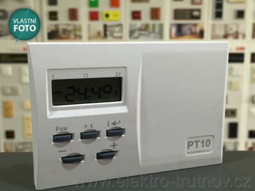 Elektrobock PT 10 Jednoduchý malý digitální  týdenní termostat