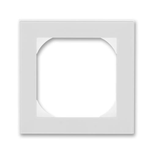 ABB 3901H-A05510 16 LEVIT Rámeček jednonásobný s otvorem 55x55 šedá/bílá