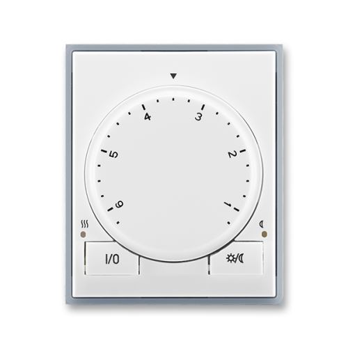 ABB 3292E-A10101 04 ELEMENT/TIME termostat bílá/ledšedá