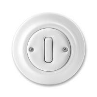 ABB 3559K-C06345 Decento® Přepínač střídavý č.6 Bílá-porcelán