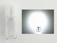 LED žárovka G9 2,5W CW - Studená bílá 6000K/280lm, náhrada za 25W halogen /EP2,5W/