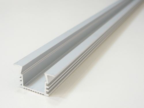 Vestavný hliníkový profil V6  - barva stříbrná Profil bez krytu pro Led pásek do 12W/1m varianty 1m a 2m