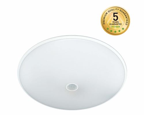 Greenlux GXPS210v2 Vista LED svítidlo s PIR/pohybovým čidlem 15W denní bílá 1350/1750lm venkovní IP54